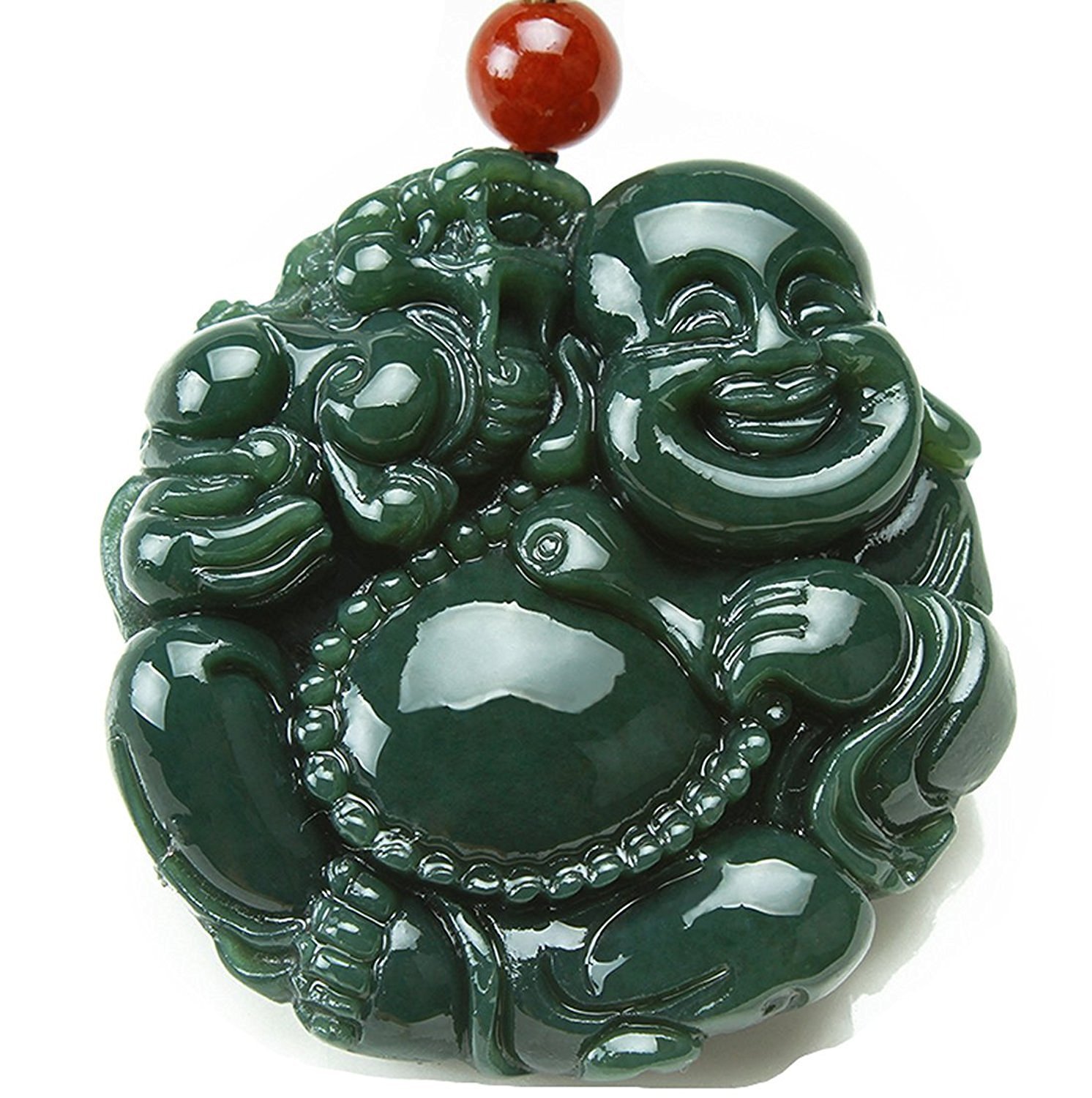Natural Jade Fine Hand Carved Lucky Happy Laughter Maitreya Buddha Necklace Pendant Women Mens Gemstone Jewelry Gift Wholesale, Silver
Natural Jade Fine Hand Carved Lucky Happy Laughter Maitreya Buddha Necklace Pendant Women Mens Gemstone Jewelry Gift Wholesale, Silver