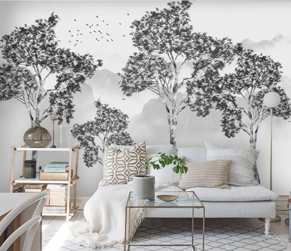 CJSIR Customized 3d Wallpaper Mural Nordic Hand-painted Forest Landscape TV Sofa Background 3d Wall Paper Papel De Parede, As the pictures
CJSIR Customized 3d Wallpaper Mural Nordic Hand-painted Forest Landscape TV Sofa Background 3d Wall Paper Papel De Parede, As the pictures