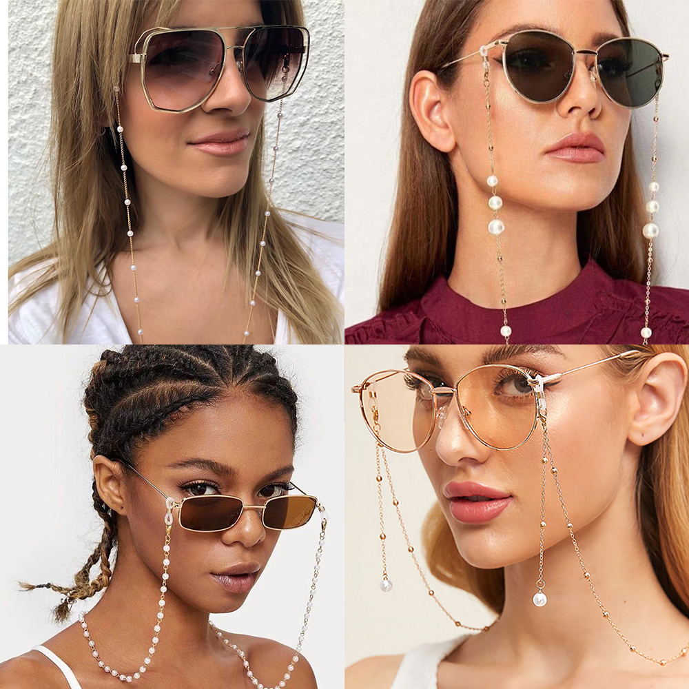 2021 New Latest Chic Fashion Pearl Beaded Glasses Mask Holder Chain Reading Glasses Sunglasses Thread Cords for Women
2021 New Latest Chic Fashion Pearl Beaded Glasses Mask Holder Chain Reading Glasses Sunglasses Thread Cords for Women