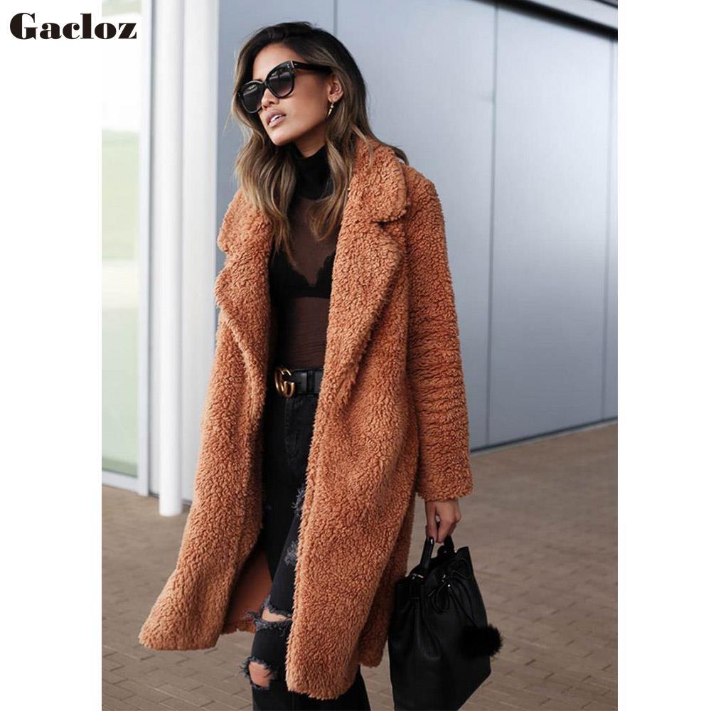 Gacloz Plush Coat Women Faux Fur Thicken Winter Warm Long Sleeve Female Jackets Overcoat Outerwear Long Coat For Women, Beige
Gacloz Plush Coat Women Faux Fur Thicken Winter Warm Long Sleeve Female Jackets Overcoat Outerwear Long Coat For Women, Beige