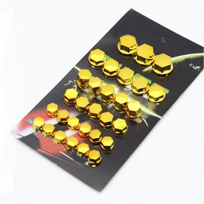 30Pcs Screw Caps Motorcycle Accessories Electroplated Decorative Screw Cap Cover Direct Fit For Motorc ATV Yamaha