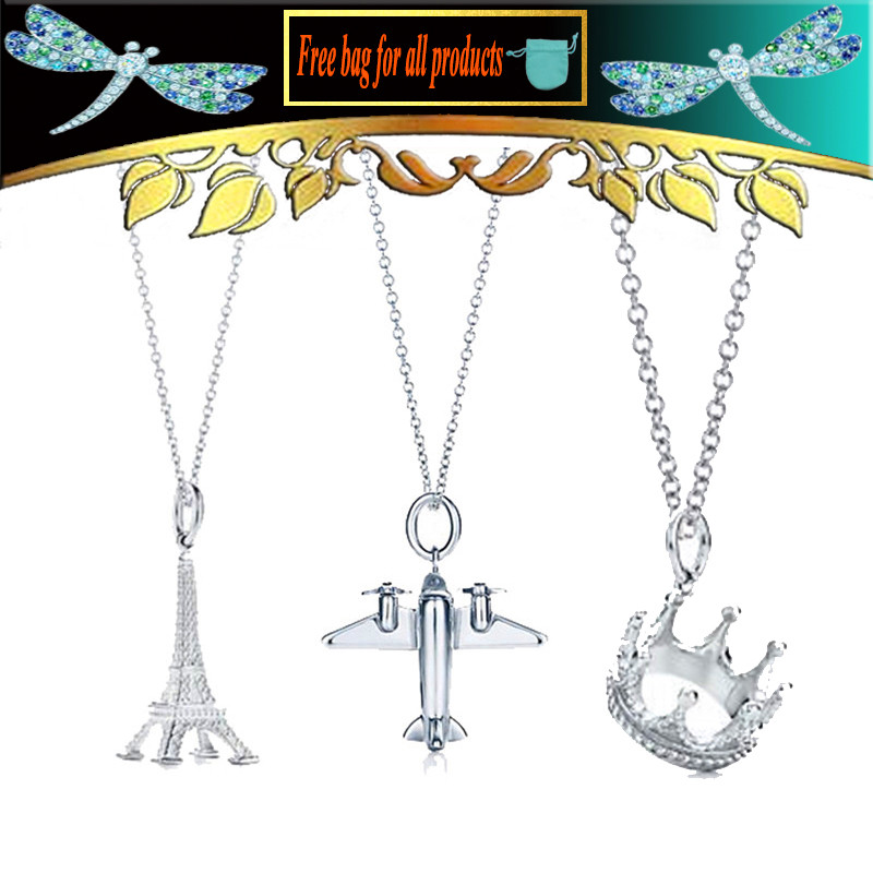 Pendant Necklaces Women Necklace Iron Tower Aircraft Crown Accessorie Clavicle Chain Silverware 925 Sterling Silver Jewelry Valentine Gift
Pendant Necklaces Women Necklace Iron Tower Aircraft Crown Accessorie Clavicle Chain Silverware 925 Sterling Silver Jewelry Valentine Gift