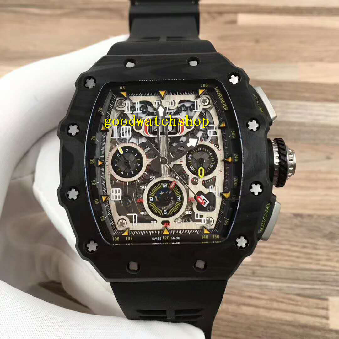 RM11-03 Watch Tonneau Mens Watches Sport Watch Swiss Automatic Chronograph 28800 vph Flyback Big Date Carbon Fiber Case Sapphire Crystal, Slivery;brown
RM11-03 Watch Tonneau Mens Watches Sport Watch Swiss Automatic Chronograph 28800 vph Flyback Big Date Carbon Fiber Case Sapphire Crystal, Slivery;brown