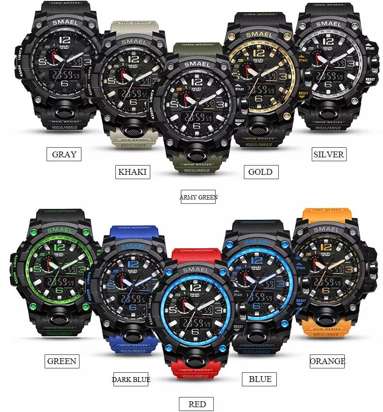 NEW Digital Dual Display Round Dial Large Water Resistan Wristwatch Schoole Men Sports Smael Watch Drop Shipping
NEW Digital Dual Display Round Dial Large Water Resistan Wristwatch Schoole Men Sports Smael Watch Drop Shipping