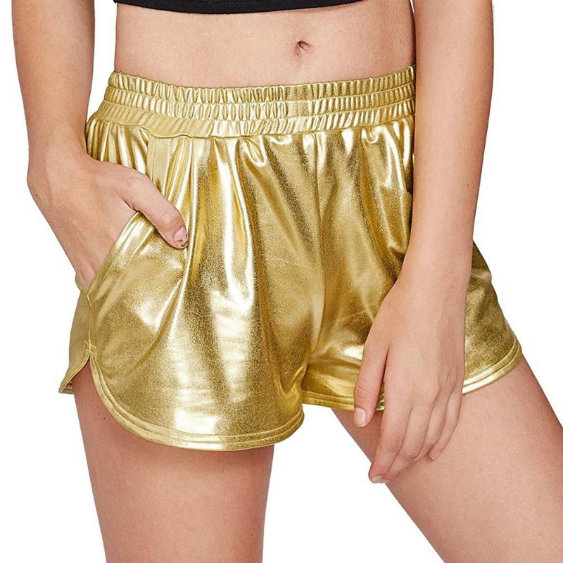 High Quality 2020 Pu Leather Shorts Women Sexy Women Short Pants Loose Casual Elastic Waist Pocket Shorts Plus Size Hot Pants, Gold
High Quality 2020 Pu Leather Shorts Women Sexy Women Short Pants Loose Casual Elastic Waist Pocket Shorts Plus Size Hot Pants, Gold