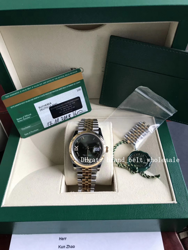 2020 Selling Ladies Watch Factory Datejust 18K Gold & Steel 36mm Women watch 278273 Asia Mechanical Automat Green mirror diamond Rome 
2020 Selling Ladies Watch Factory Datejust 18K Gold & Steel 36mm Women watch 278273 Asia Mechanical Automat Green mirror diamond Rome