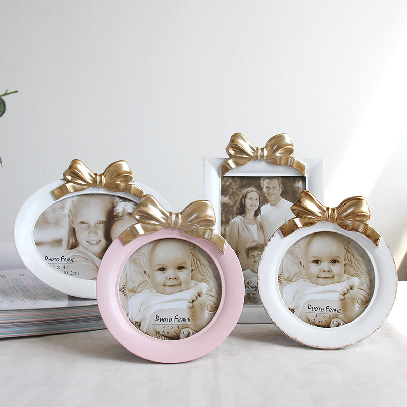 Elegant Modern Pastoral Accents Ribbon Design Round Rectangle Shape Pink White Purple 4x4 Tabletop Resin Picture Photo Frame
Elegant Modern Pastoral Accents Ribbon Design Round Rectangle Shape Pink White Purple 4x4 Tabletop Resin Picture Photo Frame