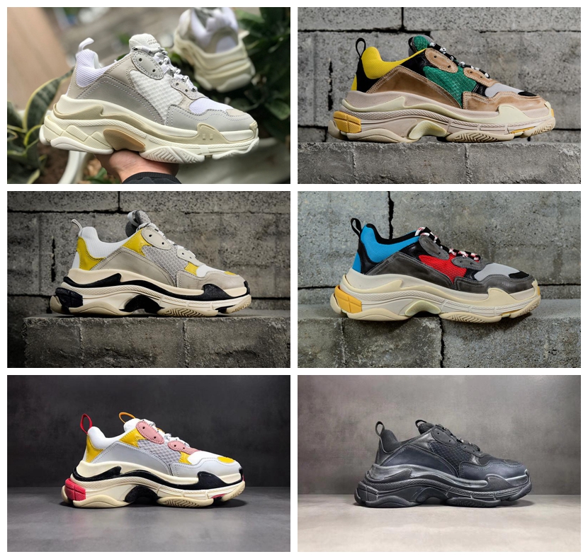 Triple S Designer Shoes Men Shoe New Trainer Luxury Designers Sneakers Women Bottom 5 Combination Soles Sneaker, Style 1
Triple S Designer Shoes Men Shoe New Trainer Luxury Designers Sneakers Women Bottom 5 Combination Soles Sneaker, Style 1