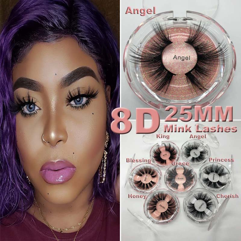 25mm Extreme Long 5D mink lashes extra length mink eyelashes Big dramatic volumn eyelashes strip thick false eyelash
25mm Extreme Long 5D mink lashes extra length mink eyelashes Big dramatic volumn eyelashes strip thick false eyelash
