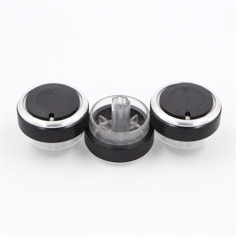 3Pcs/Set Car Air Condition Control Switch Knob For Ford Focus 2 MK2 3 MK3 Mondeo Accessories