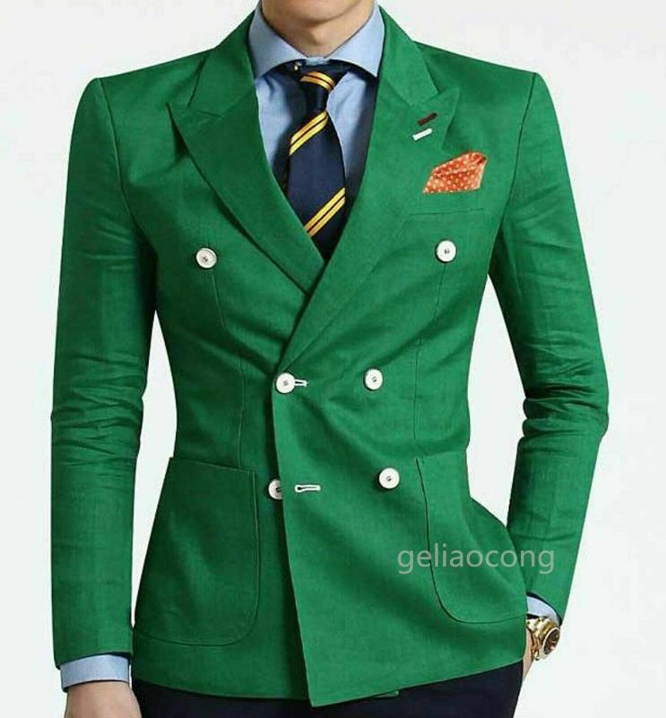 Peaked Lapel Designs Green Man Wedding Suits Man Groom Tuxedo Terno Masculino Outfit Homecoming Party Two Piece Costume, Same as picture
Peaked Lapel Designs Green Man Wedding Suits Man Groom Tuxedo Terno Masculino Outfit Homecoming Party Two Piece Costume, Same as picture