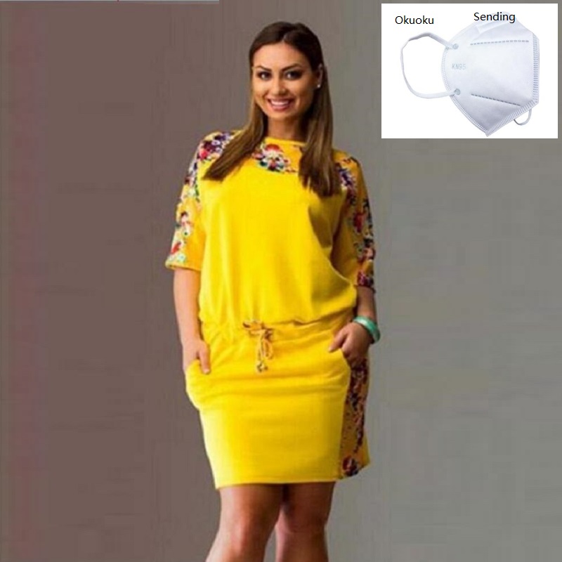 Plus size dresses for women 4xl 5xl 6xl new fashion dresses summer 2020 round neck sleeve print large size fat MM women's dress, Pink
Plus size dresses for women 4xl 5xl 6xl new fashion dresses summer 2020 round neck sleeve print large size fat MM women's dress, Pink