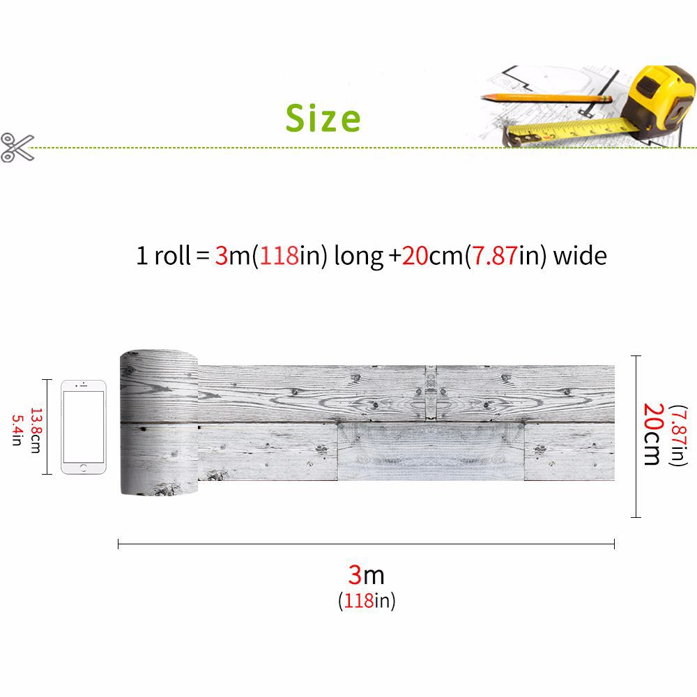 Household PVC Wall Stickers Self-adhesive Floor Tear Off Paste Floor Stickers Waterproof Wear-resistant Moisture Home Decor
