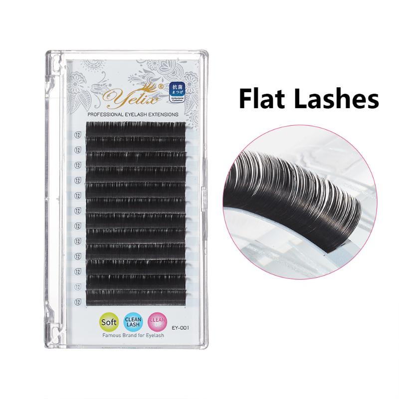 Yelix New ellipse flat lashes High grade faxu Mink flat eyelash extensions individual eyelashes nature 8-15mm Mix makeup cilios
Yelix New ellipse flat lashes High grade faxu Mink flat eyelash extensions individual eyelashes nature 8-15mm Mix makeup cilios