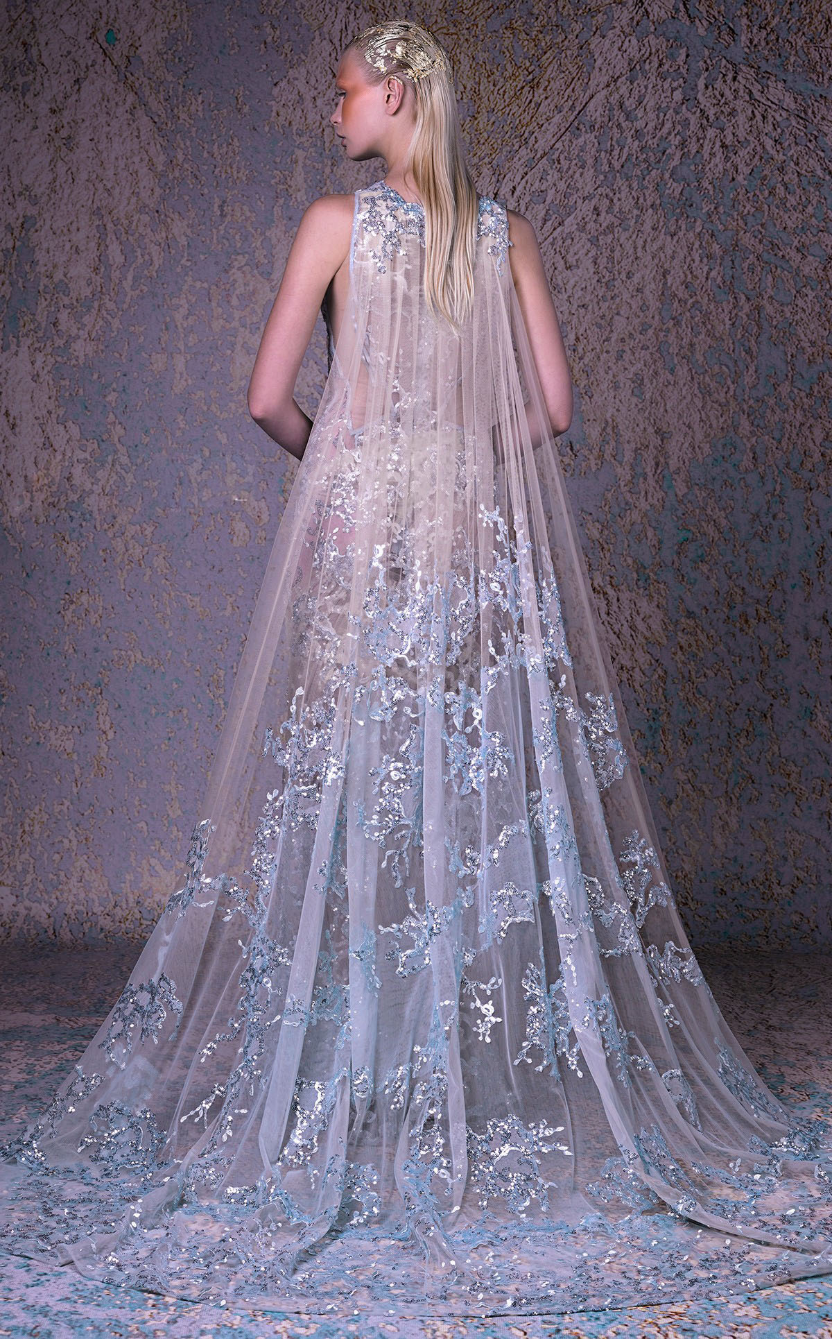 Luxury Split Slit Mermaid Prom Dresses With Cape Lace Appliqued Jewel Neck Beads Sequined Dress Evening Wear Vintage Long Formal Party Gowns