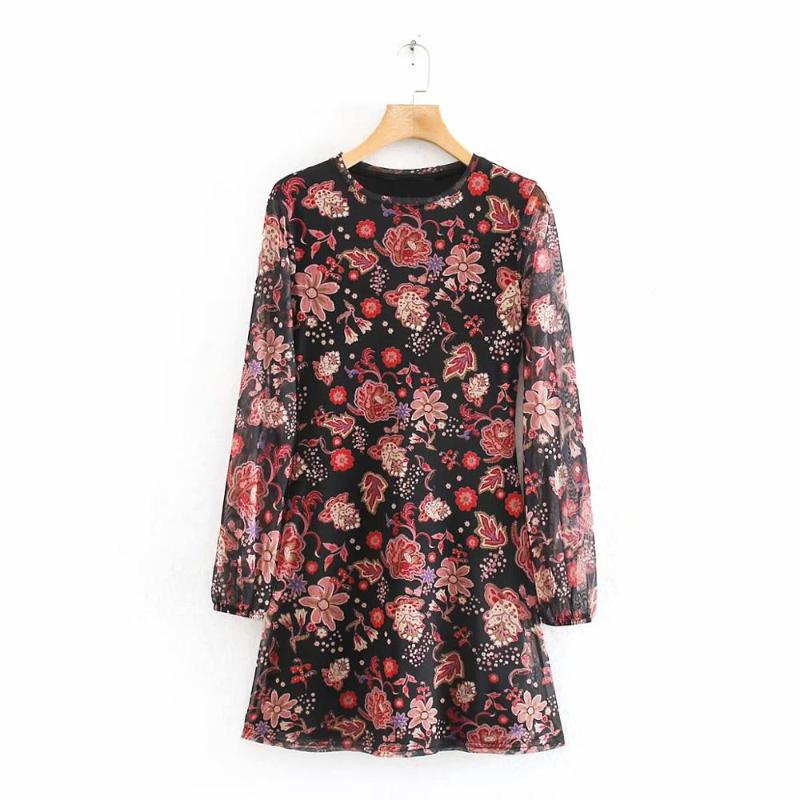 New 2020 women vintage floral print mesh mini dress female o neck long sleeve vestidos chic casual slim a line dresses DS3238, Ww ds3238l
New 2020 women vintage floral print mesh mini dress female o neck long sleeve vestidos chic casual slim a line dresses DS3238, Ww ds3238l