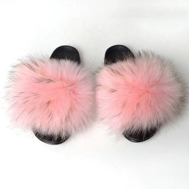 Women Slippers Slides Fashion Plus Real Fur Flip Flops Summer Fur Flat Raccon Sandals Shoes Top Selling, Gold
Women Slippers Slides Fashion Plus Real Fur Flip Flops Summer Fur Flat Raccon Sandals Shoes Top Selling, Gold