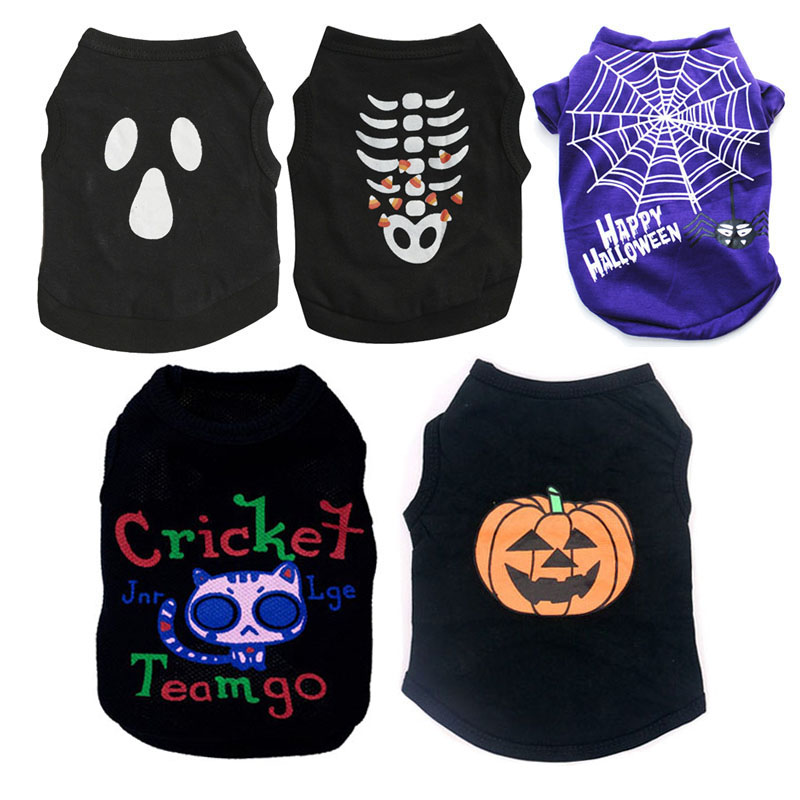 Christmas Halloween Dog Clothe Pet Vest Dropshipping Costumes Print Letter T shirt Cotton Coat Cat Apparel Cartoon Summer Autumn Clothing, As shown
Christmas Halloween Dog Clothe Pet Vest Dropshipping Costumes Print Letter T shirt Cotton Coat Cat Apparel Cartoon Summer Autumn Clothing, As shown