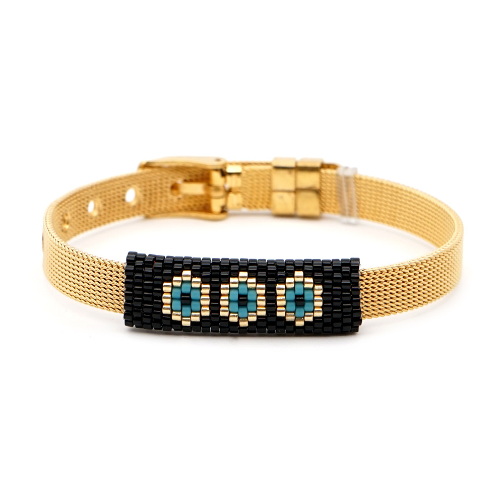 Charm Bracelets 2022 Trendy Men Bracelet Jewelry Stainless Steel Miyuki Gold Snap Button Mens Braclets Boyfriend Gift
Charm Bracelets 2022 Trendy Men Bracelet Jewelry Stainless Steel Miyuki Gold Snap Button Mens Braclets Boyfriend Gift