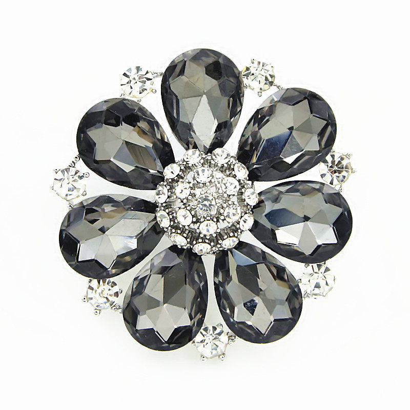 Glass Rhinestone Set Flower Brooch Ma'am Banquet Clothes & Accessories Accessories Ornaments Lead Needle Silk Scarf Buckle
Glass Rhinestone Set Flower Brooch Ma'am Banquet Clothes & Accessories Accessories Ornaments Lead Needle Silk Scarf Buckle