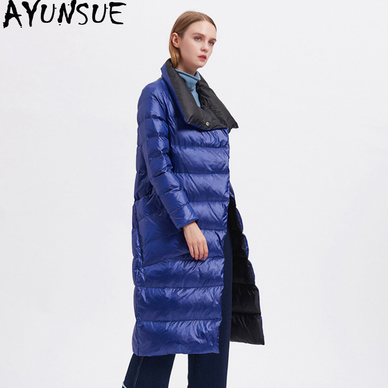 Long Duck Down Jacket Women Autumn Winter Coat Female Puffer Jacket Slim Korean 2019 Coats Casacas Para Mujer Wt005 KJ2600, Black
Long Duck Down Jacket Women Autumn Winter Coat Female Puffer Jacket Slim Korean 2019 Coats Casacas Para Mujer Wt005 KJ2600, Black