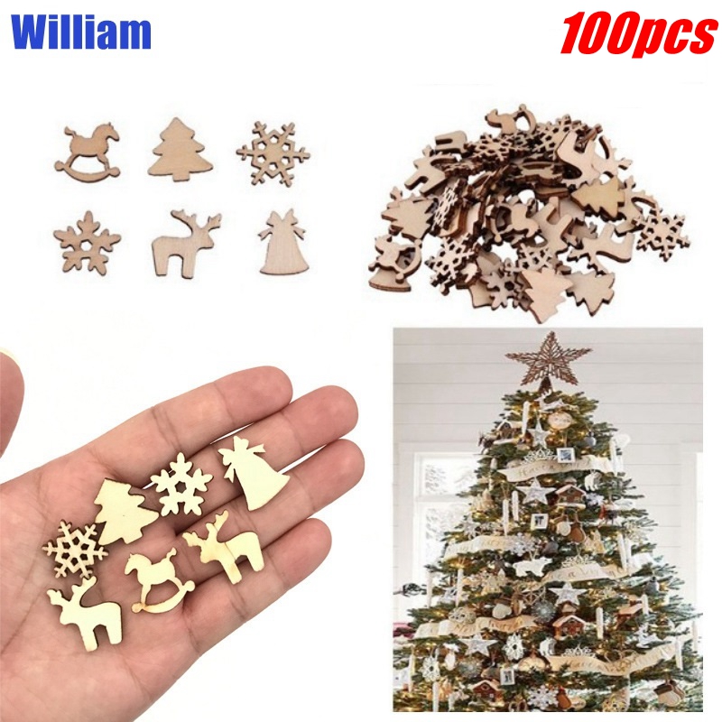 100pcs Natural Wood Christmas Ornaments Pendant Hanging Gifts Reindeer Tree Snowflakes Xmas Wooden Home Christmas Decoration
100pcs Natural Wood Christmas Ornaments Pendant Hanging Gifts Reindeer Tree Snowflakes Xmas Wooden Home Christmas Decoration