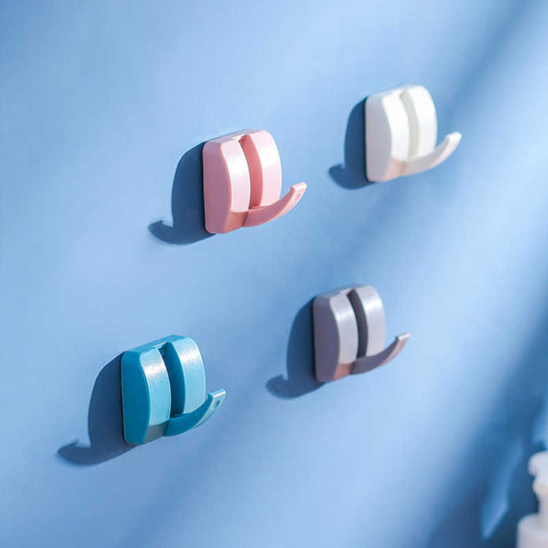 Nordic Strong Sticky Self Adhesive Hooks Hanger Home No Trace Wall Creative Decor Candy Color Punch-Free Hidden Storage Racks
Nordic Strong Sticky Self Adhesive Hooks Hanger Home No Trace Wall Creative Decor Candy Color Punch-Free Hidden Storage Racks
