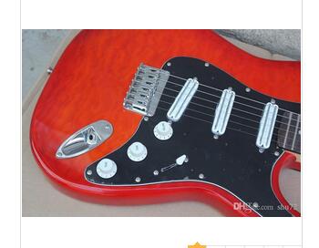 Factory Custom free shipping High Quality Custom Red flame signature electric guitar big headstock 1027qw
Factory Custom free shipping High Quality Custom Red flame signature electric guitar big headstock 1027qw