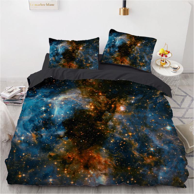 3D Bedding Sets Europe Queen King Duvet Cover Set 3PCS Blanket Quilt Comforter Case Pillowcases Bed Set Galaxy, Galaxy 002-black
3D Bedding Sets Europe Queen King Duvet Cover Set 3PCS Blanket Quilt Comforter Case Pillowcases Bed Set Galaxy, Galaxy 002-black