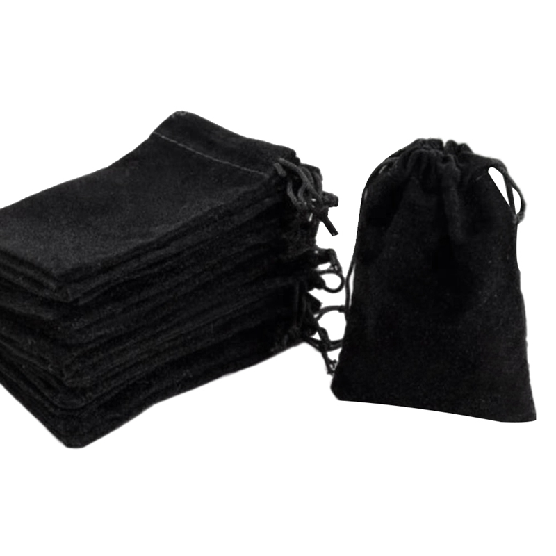 Black Flocking Cloth Jewelry Pouches/Drawstring Flocking cloth Bag Drawstring Jewellery Bag Drawstring Gift (100 Pcs) 3 inch
Black Flocking Cloth Jewelry Pouches/Drawstring Flocking cloth Bag Drawstring Jewellery Bag Drawstring Gift (100 Pcs) 3 inch