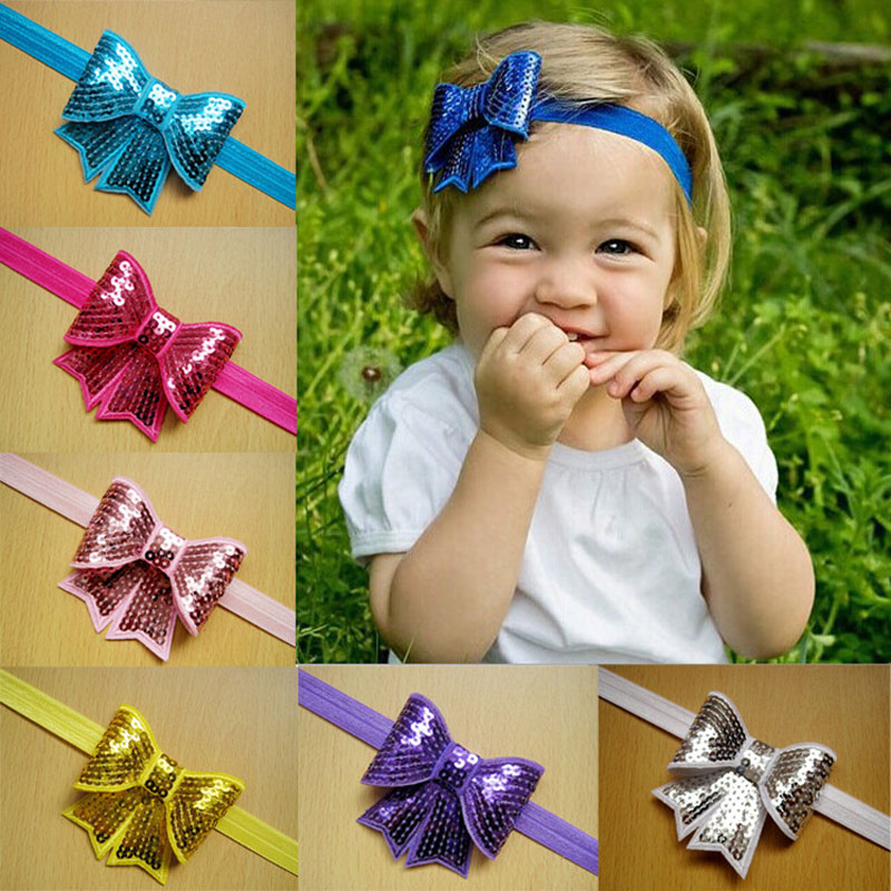 Hot Sale Girl Hair Accessories Sequined Bow Baby Headbands paillette Headdress Soft Hairband Infant Toddler Christmas Gift, Mixed color
Hot Sale Girl Hair Accessories Sequined Bow Baby Headbands paillette Headdress Soft Hairband Infant Toddler Christmas Gift, Mixed color
