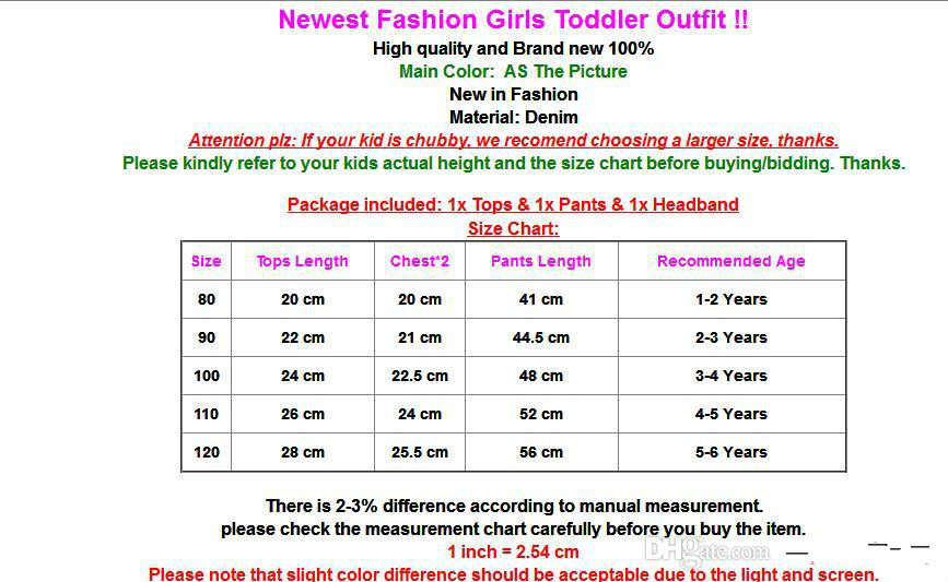 New Fashion Children Girls Clothes Off Shoulder Crop Tops White+ Hole Denim Pant Jean Headband 3pcs Toddler Kids Clothing
