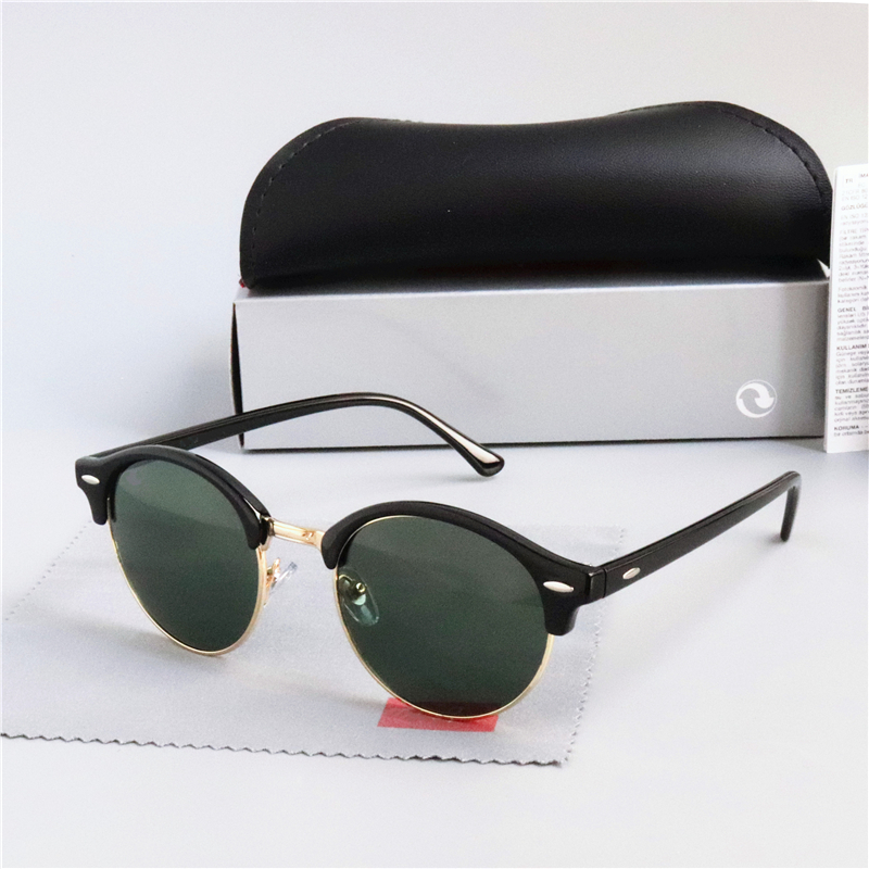 classic brand design round sunglasses band eyewear metal gold frame glasses men women mirror sunglasses polaroid lens with box 4246, White;black
classic brand design round sunglasses band eyewear metal gold frame glasses men women mirror sunglasses polaroid lens with box 4246, White;black