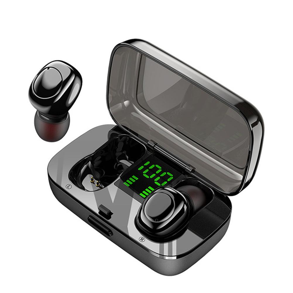 XG23 TWS Wireless 6D Surround Bluetooth Headset Wireless Bluetooth V5.0 Earphone LED Display Headset With Dual Microphone, Black
XG23 TWS Wireless 6D Surround Bluetooth Headset Wireless Bluetooth V5.0 Earphone LED Display Headset With Dual Microphone, Black