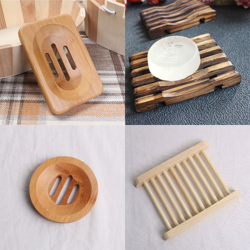 10 Styls Mixed Natural Bamboo and Wooden Soap Dishes Soap Tray Holder Wash Shower Storage Bath Shower Plate Case Bathroom Accessories, Different style different size
10 Styls Mixed Natural Bamboo and Wooden Soap Dishes Soap Tray Holder Wash Shower Storage Bath Shower Plate Case Bathroom Accessories, Different style different size