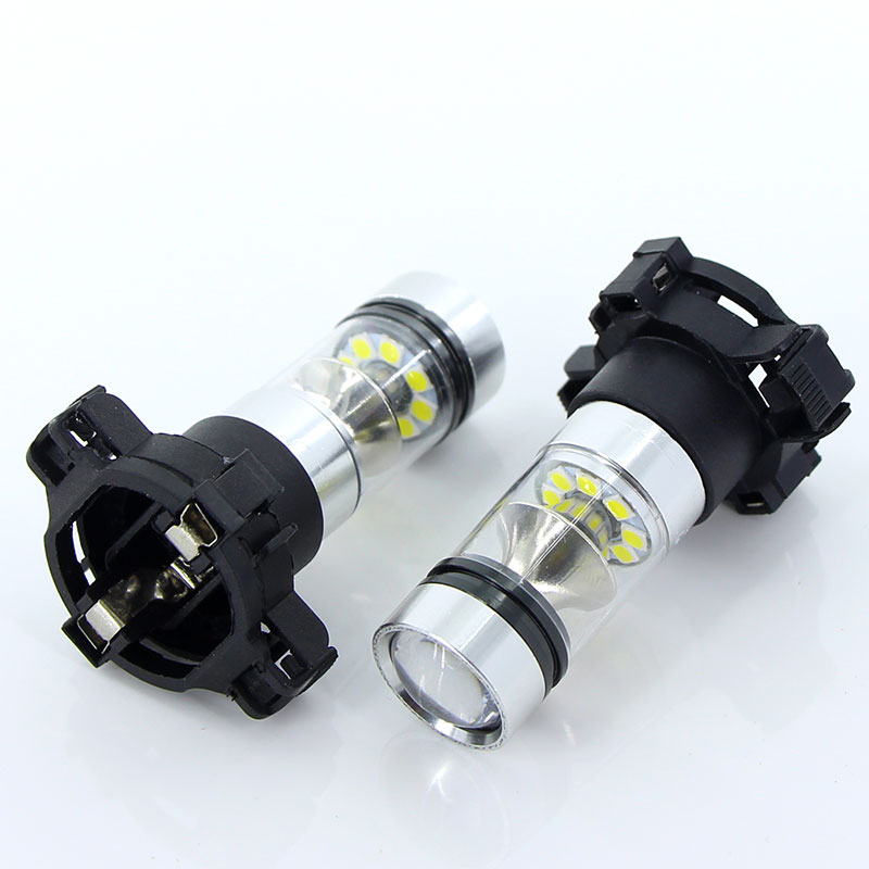 2pcs PY24W 100w LED Bulbs Front Tail Turn Signal White Amber 1500LM Automobile Running Lights Driving Lamp
2pcs PY24W 100w LED Bulbs Front Tail Turn Signal White Amber 1500LM Automobile Running Lights Driving Lamp