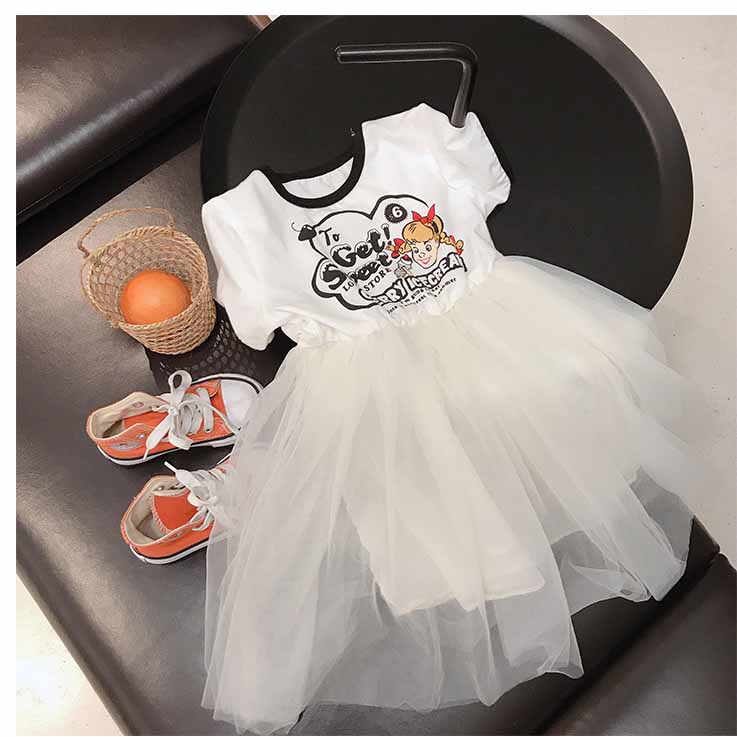 2020 Girls Dress Girls New Short Sleeve Stitching Princess Dresses Children Summer Skirts Kids Fashion Designer A-Line Shirt Print Style, White
2020 Girls Dress Girls New Short Sleeve Stitching Princess Dresses Children Summer Skirts Kids Fashion Designer A-Line Shirt Print Style, White