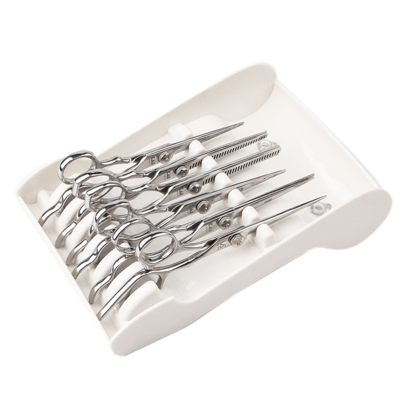 Salon Shears Stand Rack Case Hair Scissors Holder Organizer Storage Tray with 2 Sucker
Salon Shears Stand Rack Case Hair Scissors Holder Organizer Storage Tray with 2 Sucker