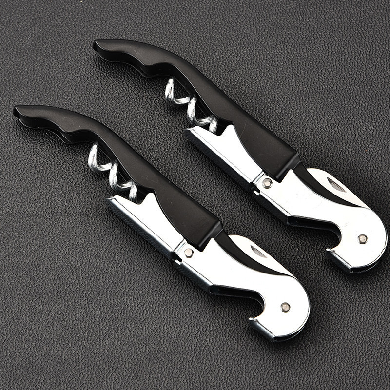 Black Bottle Opener Sea Horse Corkscrew Knife Pulltap Double Hinged Corkscrew Metal Wine Opener Kitchen Bar Tool Gift Customized VT1762
Black Bottle Opener Sea Horse Corkscrew Knife Pulltap Double Hinged Corkscrew Metal Wine Opener Kitchen Bar Tool Gift Customized VT1762