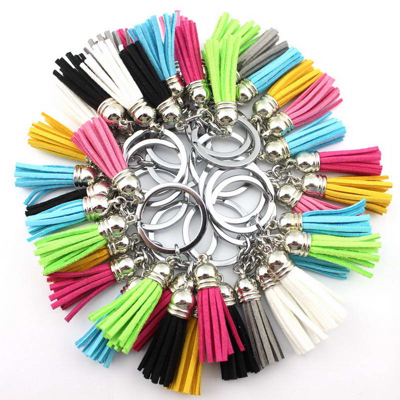 Trendy 2.5cm Bright Velvet Tassel Keychains for Women Rhodium Tone Key Ring for Car and Bag Pendant Keychain Jewelry Accessories
Trendy 2.5cm Bright Velvet Tassel Keychains for Women Rhodium Tone Key Ring for Car and Bag Pendant Keychain Jewelry Accessories
