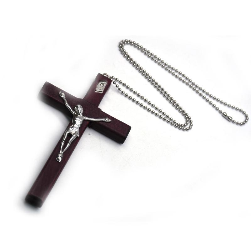 12*7cm handmade wooden cross necklace Holy image religious prayer Cross in hand Christian jewelry accessories gift
12*7cm handmade wooden cross necklace Holy image religious prayer Cross in hand Christian jewelry accessories gift