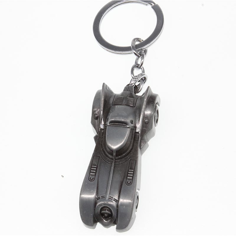wholesale custom stainless steel 3d car shaped metal keychain 925 sterling silver cool mens keyrings jewelry
