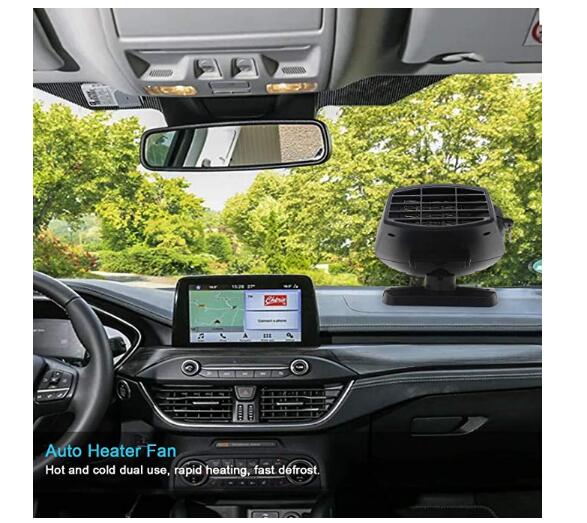 Portable 12V Vehicle Car Space Heater Ceramic Heater Fan ar Defroster Defogger 12V Truck Car Heat Cooling Fan 150W Cigarette Lighter
Portable 12V Vehicle Car Space Heater Ceramic Heater Fan ar Defroster Defogger 12V Truck Car Heat Cooling Fan 150W Cigarette Lighter