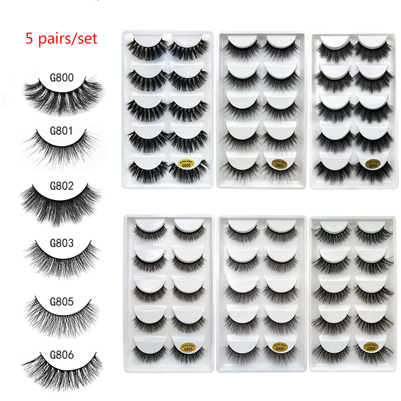 5Pairs False Eyelash 3D Mink Lash 100% Cruelty Free Lashes Cilios Dramatic Reusable Natural Eyelashes Popular Fake Lashes Makeup
5Pairs False Eyelash 3D Mink Lash 100% Cruelty Free Lashes Cilios Dramatic Reusable Natural Eyelashes Popular Fake Lashes Makeup