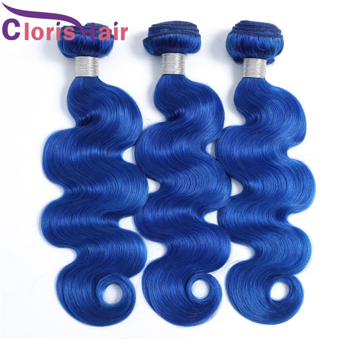 Top Wavy Blue 100% Real Human Hair Peruvian Virgin Extensions 3 Bundles Body Wave Hair Weaves Pre Colored Blue Machine Double Weft On Sale
Top Wavy Blue 100% Real Human Hair Peruvian Virgin Extensions 3 Bundles Body Wave Hair Weaves Pre Colored Blue Machine Double Weft On Sale
