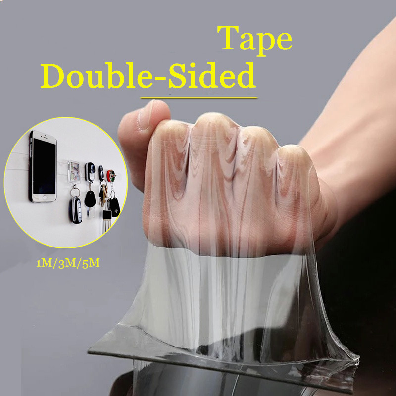 1m/3m/5m Double Sided Tape Washable Reuse Nano Magic Tape Transparent No Trace Waterproof Adhesive Clear
1m/3m/5m Double Sided Tape Washable Reuse Nano Magic Tape Transparent No Trace Waterproof Adhesive Clear