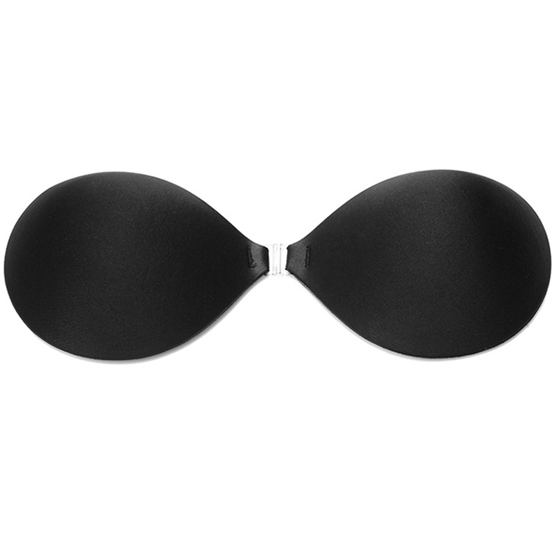 Sexy Lingerie Women Thicken Adhesive Strapless Bra Comfortable Seamless Push Up Bra Silicone Lifting Sticky Invisible Waterproof23