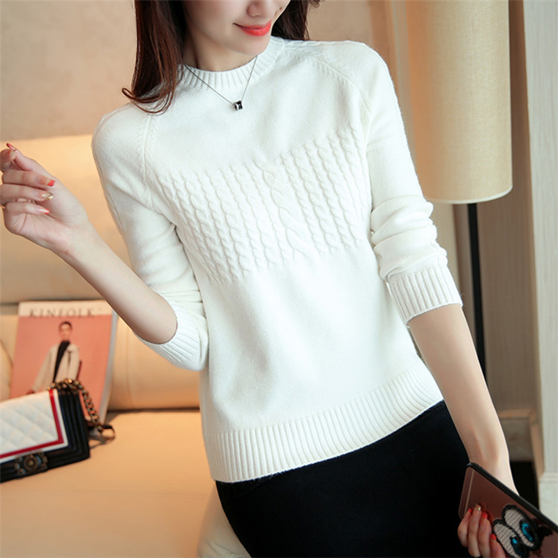 Women Autumn Winter Solid Long Sleeve Knitted Sweater Feamle Casual Pullover Ladies Basic Jumper Pull, Green
Women Autumn Winter Solid Long Sleeve Knitted Sweater Feamle Casual Pullover Ladies Basic Jumper Pull, Green