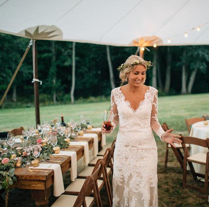 2019 Country Style Mermaid Long Sleeves Lace Wedding Dresses Vintage V-Neck Sweep Train Vestido de Novia Boho Bridal Gowns Robe De Mariee, Khaki
2019 Country Style Mermaid Long Sleeves Lace Wedding Dresses Vintage V-Neck Sweep Train Vestido de Novia Boho Bridal Gowns Robe De Mariee, Khaki