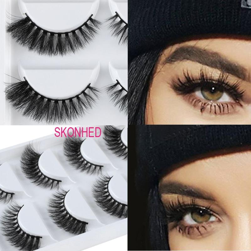 5 Pairs 3D Mink Hair False Eyelashes Makeup Handmade Natural Cross Long Messy Fake Eye Lashes Extension Make Up Beauty Tools
5 Pairs 3D Mink Hair False Eyelashes Makeup Handmade Natural Cross Long Messy Fake Eye Lashes Extension Make Up Beauty Tools